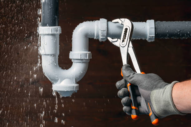 Professional Gas Line Repair technician working in West Bend, WI